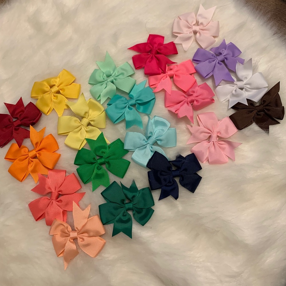 alligator clip bows